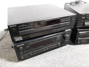 lot 1 image: 5 Stereo Audio Receivers  Equipment - Pioneer, Sony, Kenwood, Yamaha