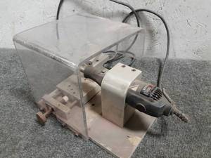 lot 42 image: Variable Speed Dremel on Homemade Aluminum Mount