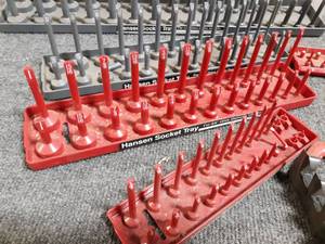 lot 44 image: Lot of Hansen Socket Organizers and Wrench Holders