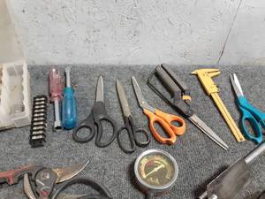 lot 45 image: Assorted Lot of Sockets and Other Tools