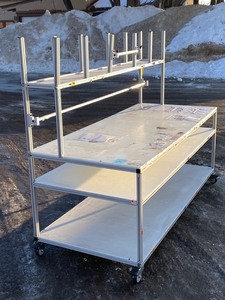 lot 25 image: Commercial Distribution Center Packaging  Shipping Prep-Table