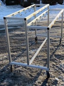 lot 29 image: Commercial Portable Sorting Rack  Cart