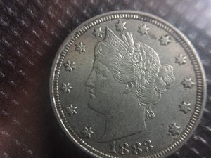 1883 V Nickle