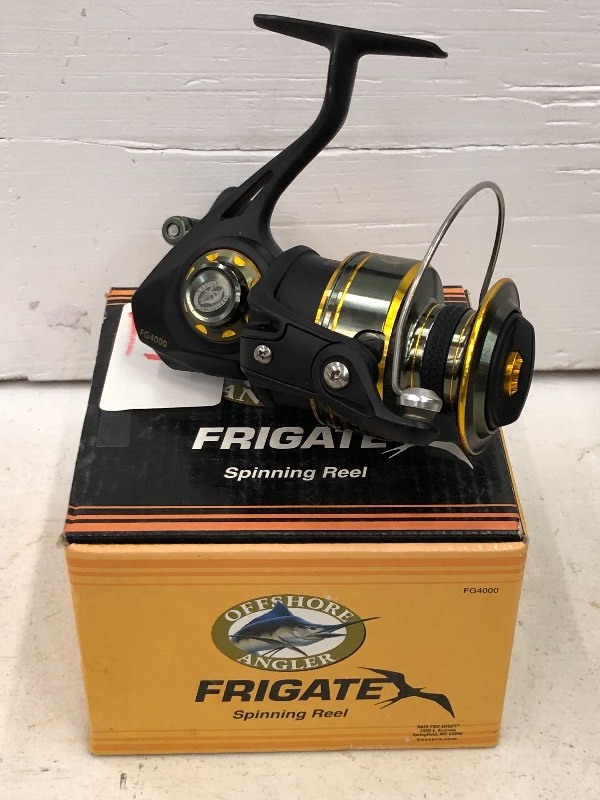 Offshore-Angler Frigate FG4000 Spinning Reel, Firearms, Hunting, Fishing,  Camping, Sporting Goods & More