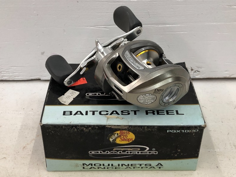 bass pro shops pqx10hd fishing reel Bass Pro Shops PQX10HD Baitcast Reel for Sale in Loretto, MN | Online  Auction