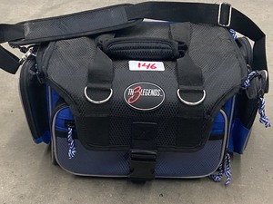 lot 146 image: The Legends Soft-Sided Tackle Bag With Removable Plastic Tackle Trays