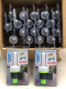 lot 15 image: (20) New LED Marker Buoys