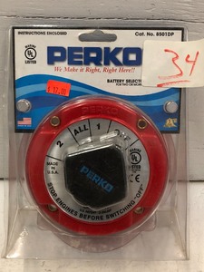 lot 34 image: Perko Battery Shut-Off  Selector Switch