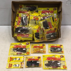 lot 44 image: Lot Of Assorted Fishing Soft-Bait Plastics