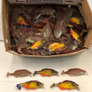 lot 53 image: Box Full Of Soft-Bait Sunfish