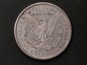 lot 23 image: 1889 Morgan Silver Dollar...