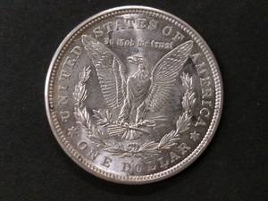lot 34 image: 1921 D Morgan Silver Dollar...