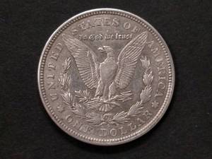 lot 49 image: 1921 D Morgan Silver Dollar...