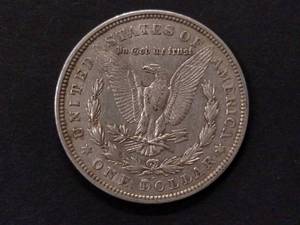 lot 50 image: 1921 D Morgan Silver Dollar...