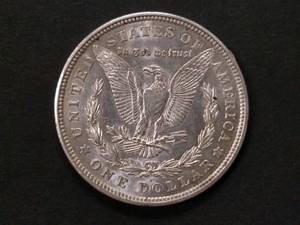lot 51 image: 1921 S Morgan Silver Dollar...