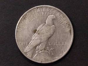 lot 86 image: 1926 D Peace Silver Dollar...