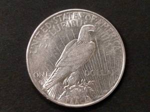 lot 88 image: 1927 S Peace Silver Dollar...
