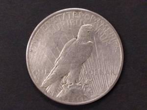 lot 90 image: 1928 S Peace Silver Dollar...