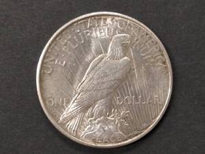 lot 91 image: 1934 D Peace Silver Dollar...