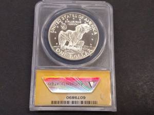 lot 94 image: 1973 S ANACS Proof PF67 D CAM .40 E...