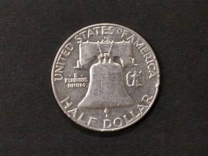 lot 123 image: 1963 D Franklin Silver Half Dollar...