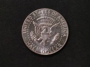 lot 124 image: 1964 AU Kennedy Silver Half Dollar...