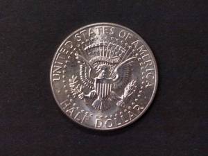 lot 126 image: 1964 AU Kennedy Silver Half Dollar...