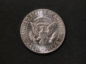 lot 128 image: 1964 D AU Kennedy Silver Half Dolla...