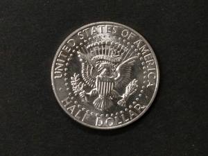 lot 131 image: 1964 D AU Kennedy Silver Half Dolla...