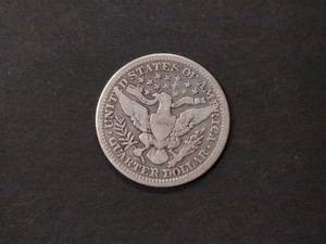 lot 138 image: 1912 Barber Silver Quarter...