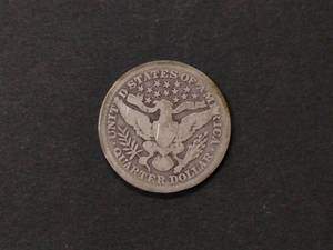 lot 141 image: 1916 Barber Silver Quarter...