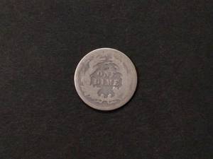 lot 153 image: 1876 Seated Liberty Silver Dime...