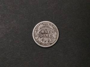 lot 159 image: 1912 S Barber Silver Dime...
