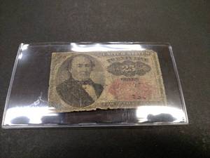 lot 199 image: 1874 Twenty Five Cents Fractional C...