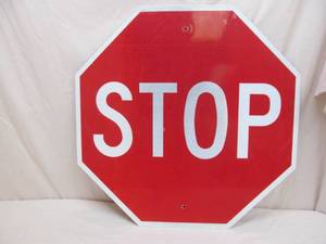 lot 3 image: Stop Sign
