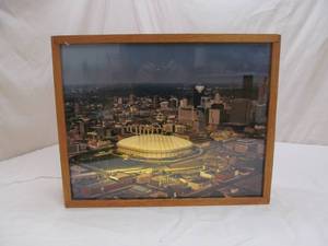 lot 5 image: Metro Dome Minneapolis sign, Homer hankies