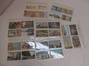 lot 9 image: Litho postcards