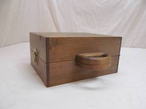 lot 72 image: Homemade wood box