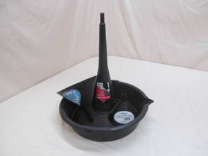 lot 79 image: oil pan , funnels
