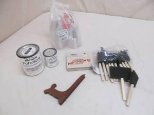 lot 85 image: painting supplies