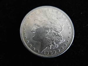 lot 14 image: 1900 Morgan Dollar