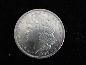 lot 20 image: 1904 Morgan Dollar