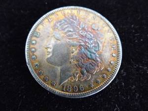 lot 21 image: 1896 Morgan Dollar