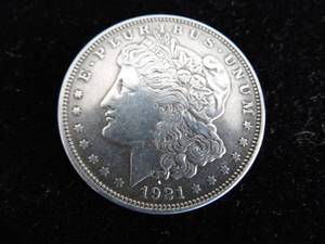 lot 22 image: 1921 Morgan Dollar