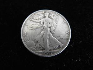 lot 43 image: 1947 Walking Liberty Half Dollar
