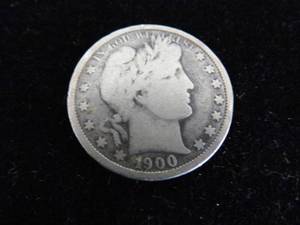 lot 53 image: 1900 Barber Half Dollar