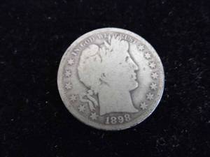 lot 54 image: 1898 Barber Half Dollar