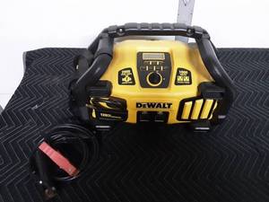 lot 1 image: DeWalt Jump Starter, Compressor, Power Converter