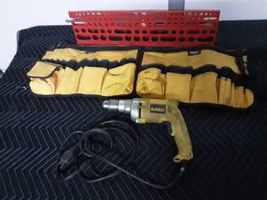 lot 4 image: DeWalt 12 Drill, Bucket Boss Tool Organizer, Other Tool Organizer