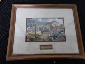 lot 45 image: Crossroads Print By Ken Zylla
